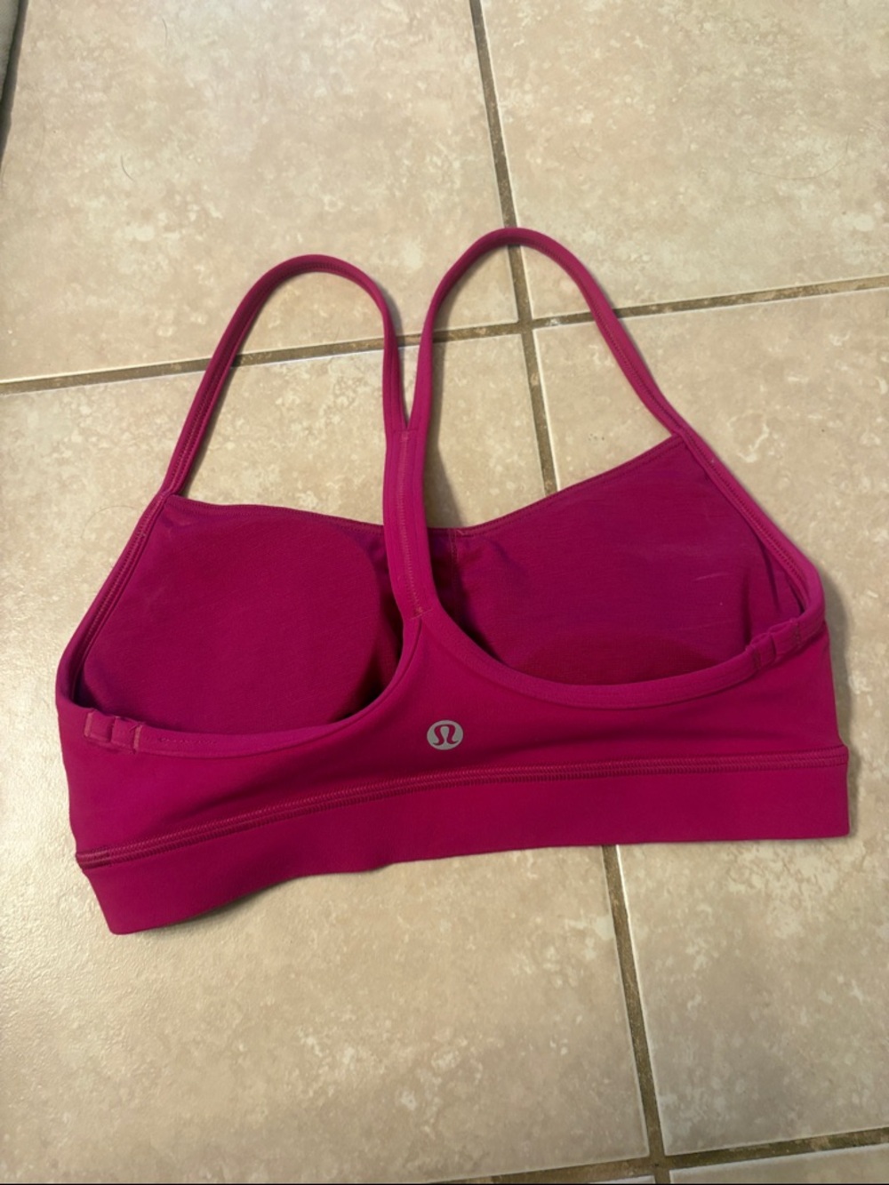 lululemon athletica Strappy Light-Support Sports Bra - Magenta